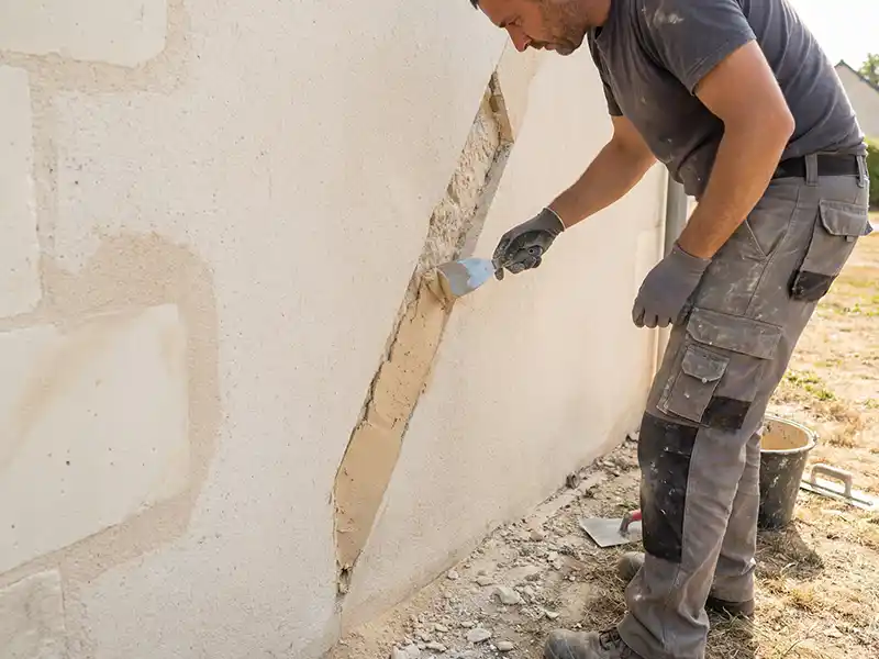 Traitement des fissures - Girault Ravalement